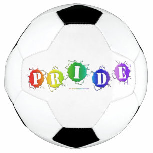 SlipperyJoe's regenboogkleurige pride-teken barst  Voetbal