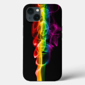 SlipperyJoe's rook viert levendige regenboogkleure Case-Mate iPhone Case (Achterkant)