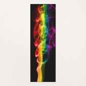 SlipperyJoe's rook viert levendige regenboogkleure Yogamat (Voorkant)