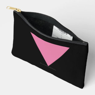 SlipperyJoe's roze driehoekige vlag helder roze sy Etui