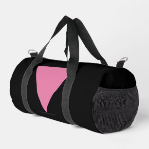 SlipperyJoe's roze driehoekige vlag helder roze sy Plunjezak