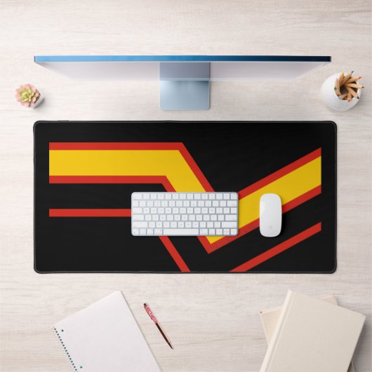 SlipperyJoe's rubber trotsky vlag pijlen chevrons  Bureaumat (Kantoor 1)