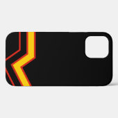 SlipperyJoe's rubber trotsky vlag pijlen chevrons  Case-Mate iPhone Case (Achterkant (horizontaal))