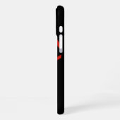 SlipperyJoe's rubber trotsky vlag pijlen chevrons iPhone Hoesje (Linkerkant)