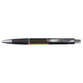 SlipperyJoe's rubber trotsky-vlag pijlen chevrons Pen (Achterkant)