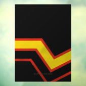 SlipperyJoe's rubber trotsky vlag pijlen chevrons Raamsticker (Vel 3)