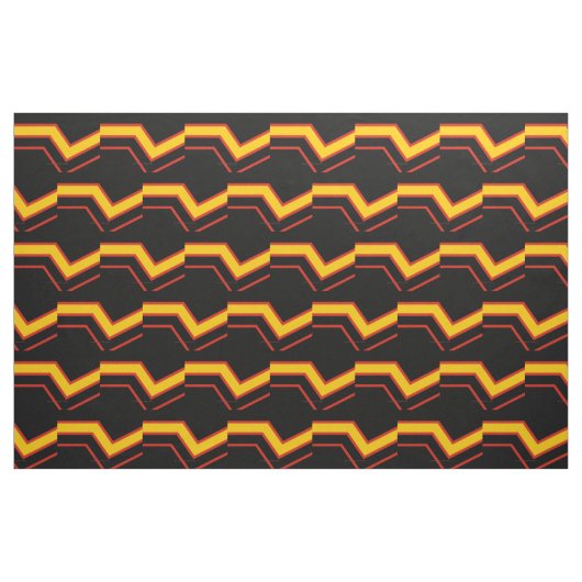 SlipperyJoe's rubber trotsky vlag pijlen chevrons Stof (Yard (91,4 cm))