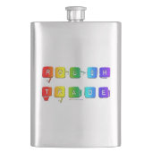 SlipperyJoe's ruwe handel queer pop typografie sla Flacon (Voorkant)