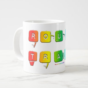 SlipperyJoe's ruwe handel queer pop typografie sla Grote Koffiekop