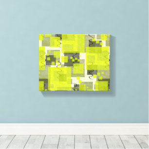 SlipperyJoe's Saint Patrick's Day dominantie brigh Canvas Afdruk