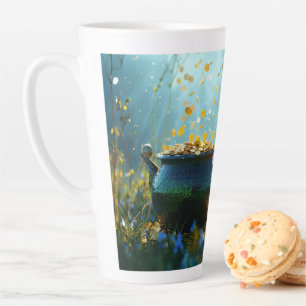 SlipperyJoe's Saint Patrick's Day grote  pot Latte Mok