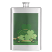 SlipperyJoe's Saint Patrick's Day three-leaf clove Flacon (Voorkant)