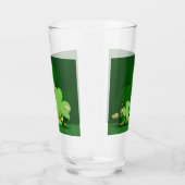 SlipperyJoe's Saint Patrick's Day three-leaf clove Glas (Rechts)