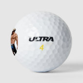 SlipperyJoe's Save a horse Ride A Cowboy pet muscu Golfballen (Logo)