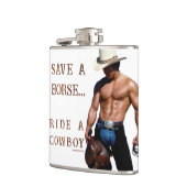 SlipperyJoe's Save a horse Ride A Cowboy pet muscu Heupfles (Links)