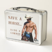 SlipperyJoe's save horse ride rietje cowboy pet mu (Achterkant)