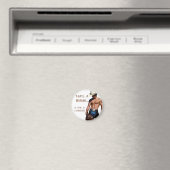 SlipperyJoe's save horse ride rietje cowboy pet mu Magneet (Insitu (Vaatwasser))