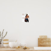 SlipperyJoe's save horse ride rietje cowboy pet mu Poster (Keuken)