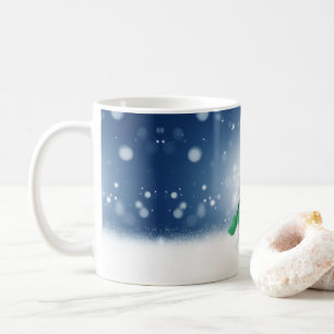 SlipperyJoe's schattige Kerstmis-sneeuwmannetje ka Koffiemok