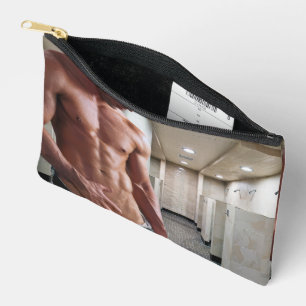 SlipperyJoe's shirtloze gespierde mannen torso six Etui