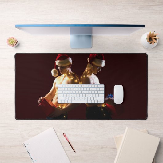 SlipperyJoe's shirtloze mannen terug-naar-rug kers Bureaumat (Kantoor 1)