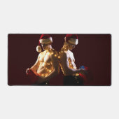 SlipperyJoe's shirtloze mannen terug-naar-rug kers Bureaumat (Voorkant)