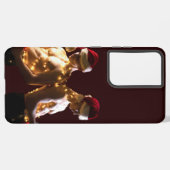 SlipperyJoe's shirtloze mannen terug-naar-rug kers Samsung Galaxy Hoesje (Achterkant horizontaal)