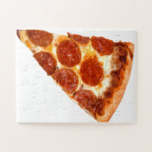 SlipperyJoe's Sliced Pizza pepperoni-kaas delici Legpuzzel (Horizontaal)