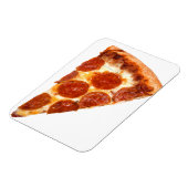 SlipperyJoe's Sliced Pizza pepperoni-kaas delici Magneet (Linkerzijde)