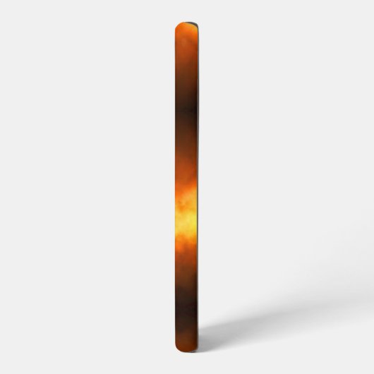 SlipperyJoe's softball op vuurbal vuurbal Samsung Galaxy Hoesje (Linkerkant)