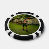 SlipperyJoe's St. Patrick's Dag feestelijke kabout Poker Chips (Enkel)