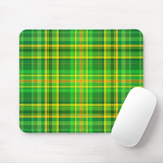 SlipperyJoe's St. Patrick's Day-achtige Iris Muismat (Met muis)