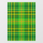 SlipperyJoe's St. Patrick's Day-achtige Iris Raamsticker (Vel)