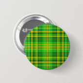 SlipperyJoe's St. Patrick's Day-achtige Iris Ronde Button 5,7 Cm (Voorkant /achterkant)