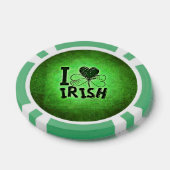 SlipperyJoe's St. Patrick's Day feestdag Ierse pr Poker Chips (Enkel)