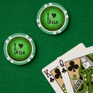 SlipperyJoe's St. Patrick's Day feestdag Ierse pr Poker Chips
