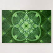 SlipperyJoe's St. Patrick's Day Fractal LGBTQIA vo Legpuzzel (Horizontaal)