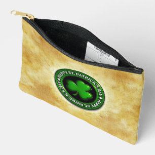 SlipperyJoe's St. Patrick's Day glanzende drieblad Etui