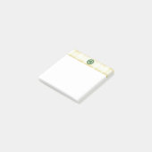 SlipperyJoe's St. Patrick's Day glanzende drieblad Post-it® Notes (Schuin)