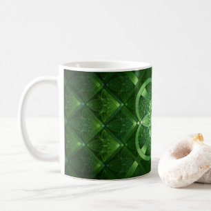 SlipperyJoe's St. Patrick's Day gloeiende vier bla Koffiemok