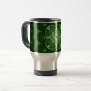 SlipperyJoe's St. Patrick's Day gloeiende vier bla Reisbeker