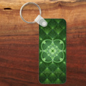 SlipperyJoe's St. Patrick's Day gloeiende vier bla Sleutelhanger (Voorkant)