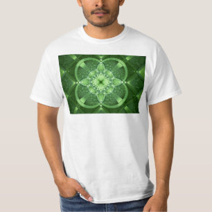 SlipperyJoe's St. Patrick's Day gloeiende vier bla T-shirt