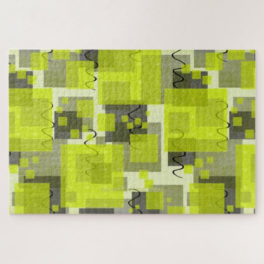 SlipperyJoe's St. Patrick's Day groene Ierse moder Legpuzzel (Horizontaal)