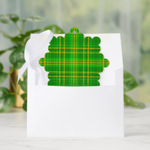 SlipperyJoe's St. Patrick's Day Iers-geïnspireerde Ornament Kaart