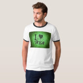 SlipperyJoe's St. Patrick's Day Irish three-leaf c T-shirt (Voorkant volledig)