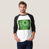 SlipperyJoe's St. Patrick's Day Irish three-leaf c T-shirt (Voorkant volledig)