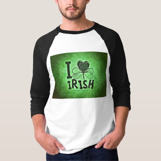 SlipperyJoe's St. Patrick's Day Irish three-leaf c T-shirt (Voorkant)