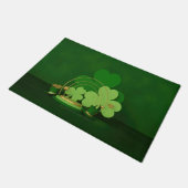 SlipperyJoe's St. Patrick's Day thema kabouter Deurmat (Schuin)