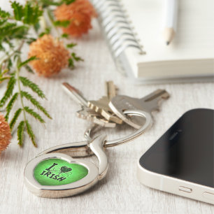 SlipperyJoe's St. Patrick's Day vakantie Ierse gra Sleutelhanger